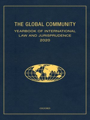 cover image of The Global Community Yearbook of International Law and Jurisprudence 2020
